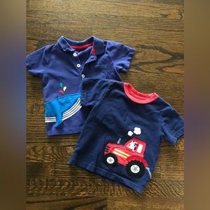 Gymboree and Mini Boden Boys T-shirt Bundle